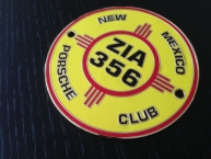 Original Porsche 356 CLUB NEW MEXICO USA Plakette 