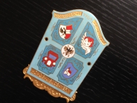 Original historische Plakette "Südbayerische Heimatfahrt 1964 