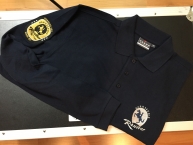 Original Karosserie Reutter Langarm-Polo dunkelblau Gr. XXL 