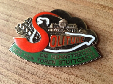 Porsche 356 Oldtimer- Solitude Plakette 