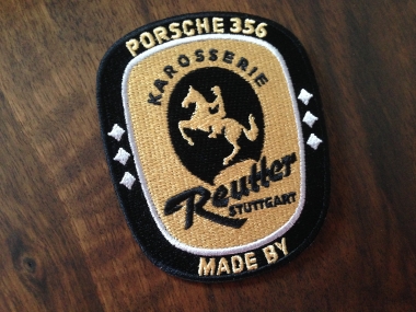 Original Karosserie Reutter Aufnäher 