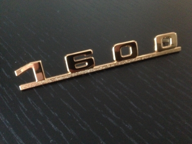 Original "1600" Plakette 