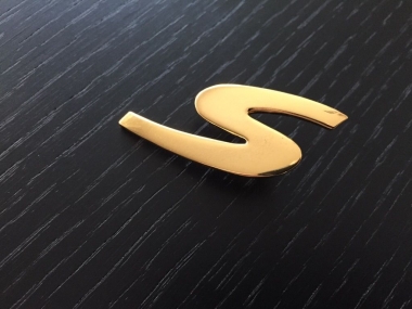 Original "S"-Plakette 