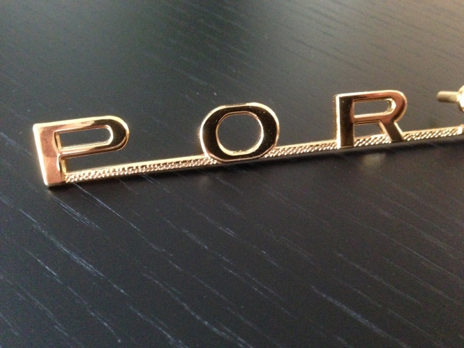 Original Porsche-Plakette 356 B (T6) - C 