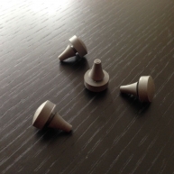 Gummipuffer für Motorklappe - Gummidämpfung 